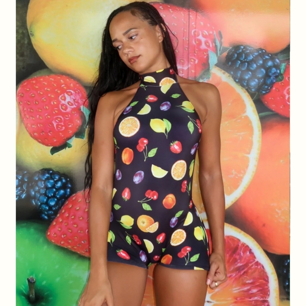 Kiki The  Brand Frutas Romper Xs Like New